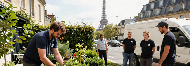 Comparaison Professionnels Jardinage Paris 7eme Trois types de professionnels jardinage Paris 7ème : auto-entrepreneur, entreprise structurée et résultat final