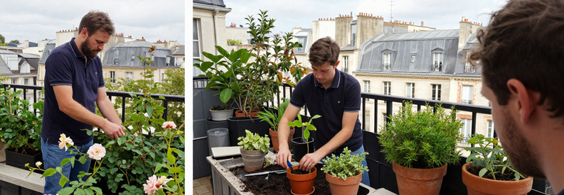 Comparaison Tarifs Jardinier Paris 9eme Différents niveaux expertise jardiniers Paris 9ème et consultation estimations entretien balcon urbain