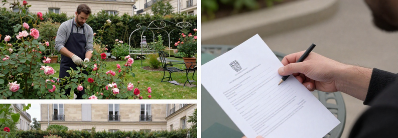 Credit Impot Jardinage Paris 7eme Jardinier Paris 7ème établissant attestation fiscale crédit impôt pour entretien jardin privé
