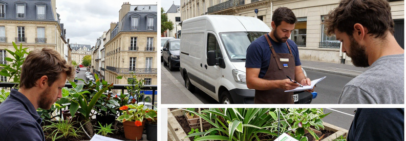 Processus Jardiva Paris 19eme Etapes Trois étapes pour trouver jardinier Paris 19ème : formulaire, sélection offres, rencontre professionnel