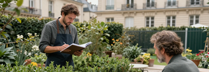 Trouver Jardinier Paris 9 Etapes Simples Processus complet recherche jardinier Paris 9ème en trois étapes depuis consultation jusqu'à accord final