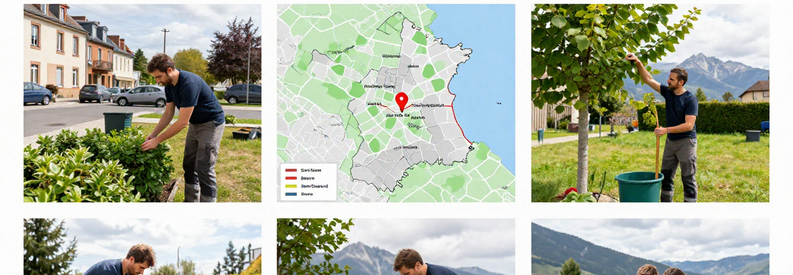 Jardiniers Loire Couverture Geographique Réseau de jardiniers professionnels couvrant la Loire : interventions à Saint-Étienne, Roanne, Montbrison et zones rurales du Pilat