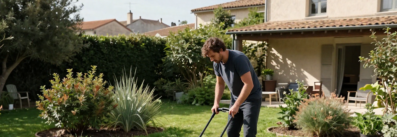 Jardinier Marseille 14 Tonte Pelouse Jardinier professionnel tondeuse à Marseille 14ème, entretien pelouse jardin résidentiel méditerranéen